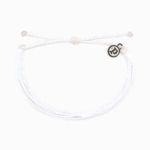 PURA VIDA Classic Basic White Bracelet NEW